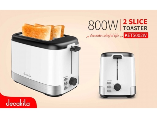 [KETS002W] DECAKILA - KETS002W - GRILLE PAIN Decakila DOUBLE PORTION 120MM 800W