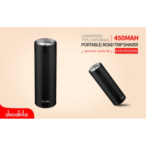 DECAKILA - KMHR009W - Rasoir de voyage portable
