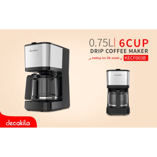 [KECF003B] DECAKILA - KECF003B - CAFETIERE FILTRE 0.75L 600W