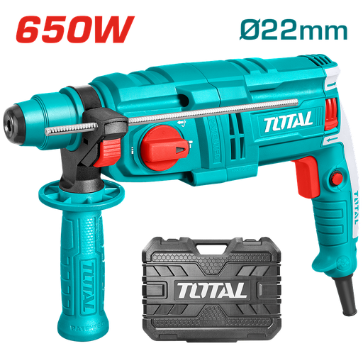 [TH306236] TOTAL - TH306236 - Marteau perforateur 650W - sds plus Ø22mm