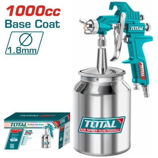 [TAT11005] TOTAL - TAT11005 - Pistolet Peinture - Ø1.8mm 1000cc