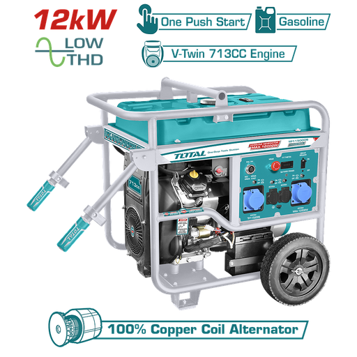[TP1150006] مولد كهرباء بنزين قدرة قصوى 12 kW - قدرة اسمية 11 kW