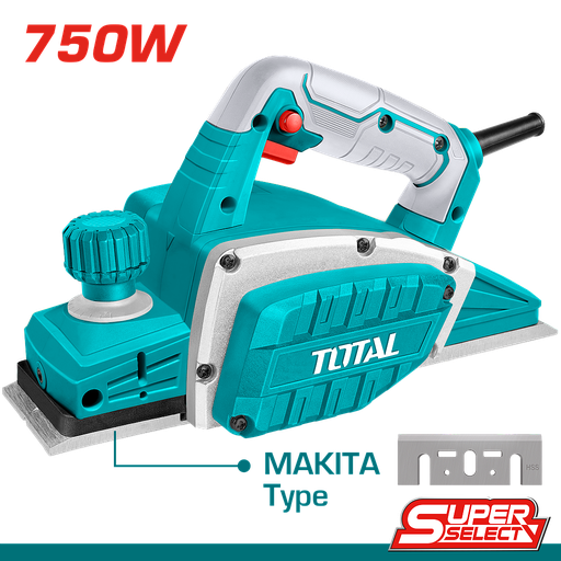 [TL7508226] TOTAL - TL7508226 - Rabot électrique - 750W