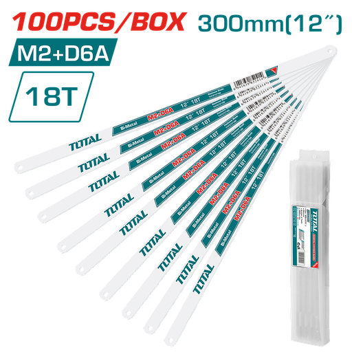 [THT572188] TOTAL - THT572188 - Lame de scie à métaux 18T