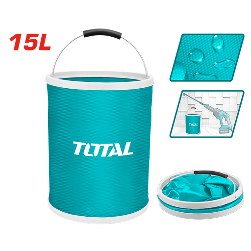 [TGTFB15] TOTAL - TGTFB15 - Seau pliable 15L