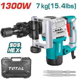 [TH2130016] TOTAL - TH2130016 - Marteau Piqueur 1300W