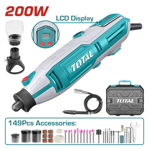 [TG2006] TOTAL - TG2006 - Mini-Meuleuse 200W