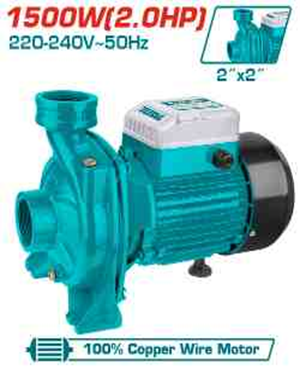 [TWP2150026] TOTAL - TWP2150026 - Surpresseur centrifuge - 1500W, 450L/min, 18m