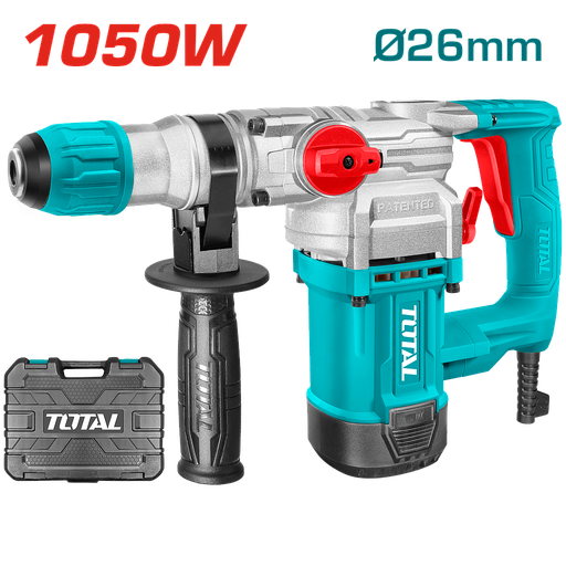 [TH110266] TOTAL - TH110266 - Marteau perforateur 1050W - sds plus Ø26mm