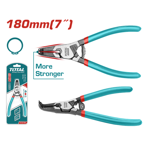 [THTJ21802] TOTAL - THTJ21802 - Pince à circlips extérieure becs 7"