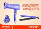 [KEHS041Z] DECAKILA - KEHS041Z - Set sèche cheveux - Fer à lisser