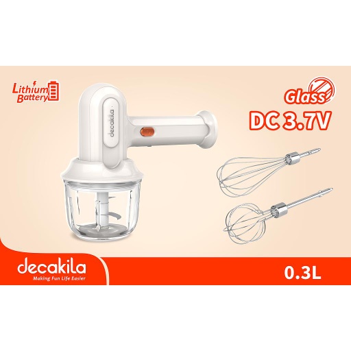 [KMMX019W] DECAKILA - KMMX019W - Batteur électrique sans fil 0.3L