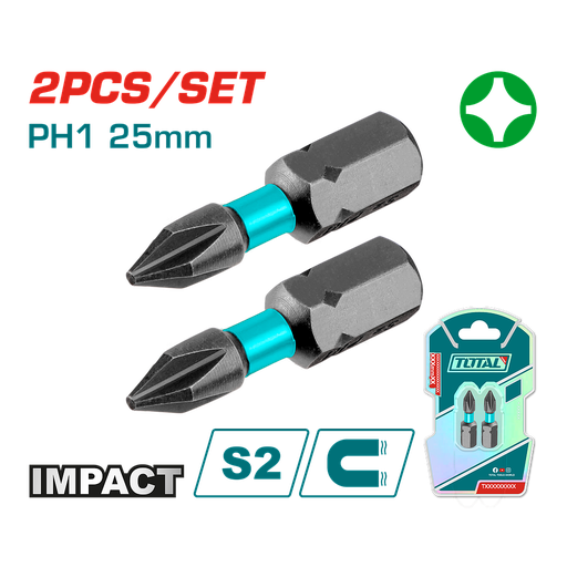 [TACIM71PH125] TOTAL - TACIM71PH125 - Embout visseuse á choc - PH1 25mm