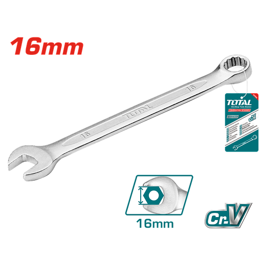 [TCSPA161] TOTAL - TCSPA161 - Clé plate Ø16mm