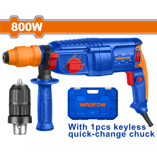 [WRH1D26-2] WDF - WRH1D26-2 - Perforateur 800W + mandrin perceuse - Ø26mm
