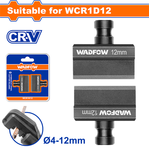 [WCR1K12] WDF - WCR1K12 - Lame de cisaille hydraulique Ø4-12mm