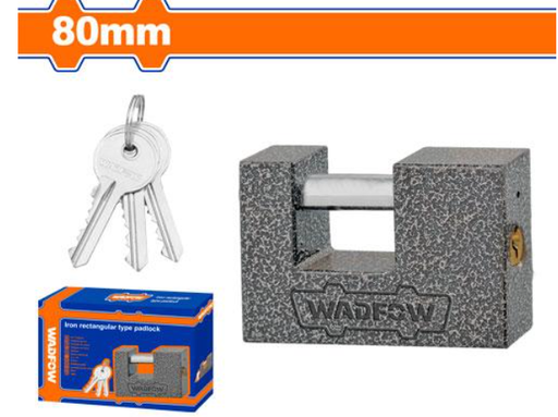 [WPD7580] قفل حديدي مستطيل - 80mm