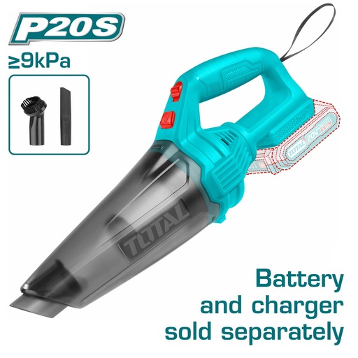 [TVLI201261] TOTAL - TVLI201261 - Aspirateur sans fil 0.5L - 20V