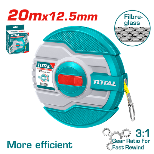 [TMTF13206] TOTAL - TMTF13206 - Décamètre en fibre - 20m