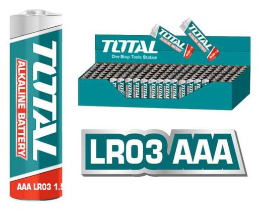 [THAB3A01] TOTAL - THAB3A01 - Pile alcaline 1.5V - LR03 AAA