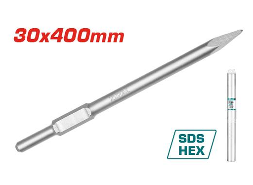 [TAC15333011] TOTAL - TAC15333011 Burin Pointe Hex ( Marteau piquer 1700W )
