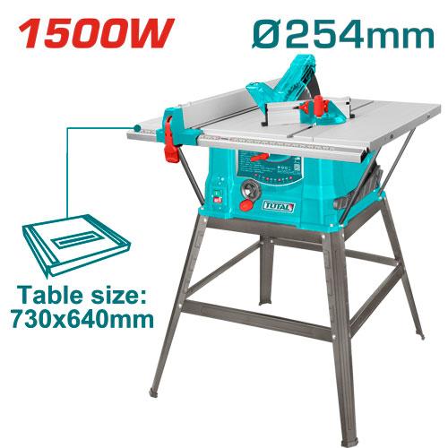 [TS5152548] TOTAL - TS5152548 - Scie à table 1500W - Ø254x16mm