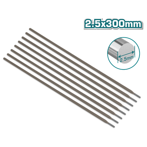 [TERC2121] TOTAL - TERC2121 baguette de soudure E6013 : 2.5×350mm 5kg/carton