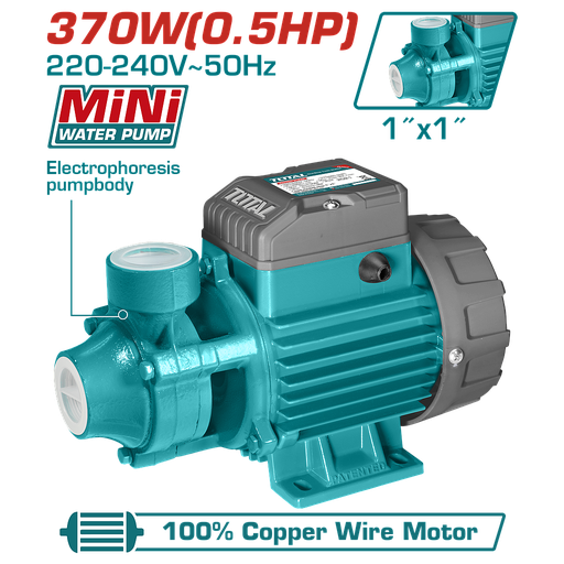 [TWP137026] TOTAL - TWP137026 - Surpresseur périphérique - 370W, 30L/min, 30m
