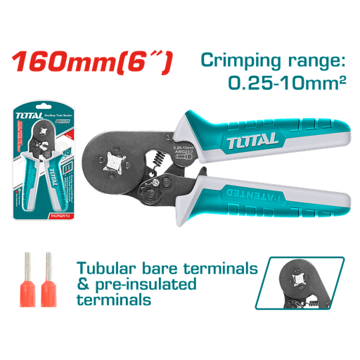 [THCPG2510] TOTAL - THCPG2510 - Pince à sertir à cliquet - 0,25-10 mm²