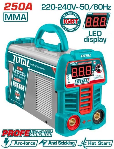 [TW225069] TOTAL - TW225069 - Poste à Souder inverter MMA 250A@60%