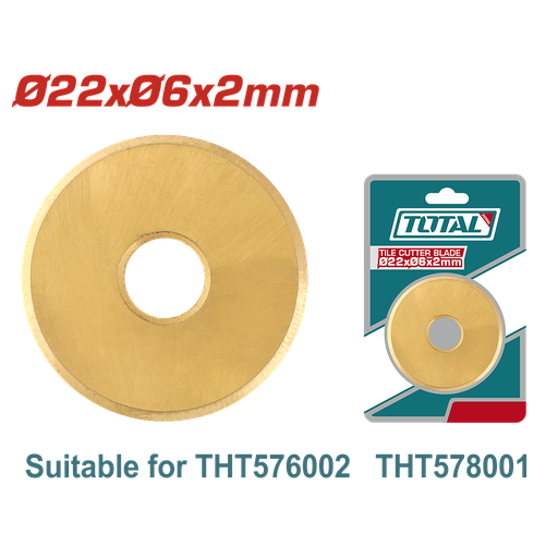 [THT576002B] TOTAL - THT576002B - Lame coupe carreaux 60cm