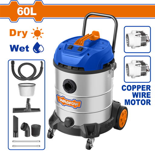 [WVR5A60] مكنسة كهربائية 60L - 2x1200W