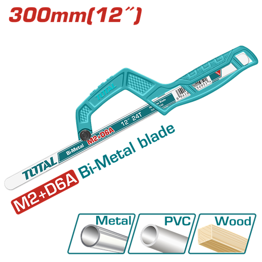 [THMHF1504] TOTAL - THMHF1504 - Cadre de Mini scie à métaux