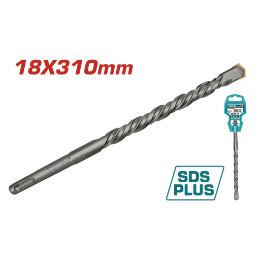 [TAC311803] TOTAL - TAC311803 - Foret à béton sds plus - Ø18×310mm