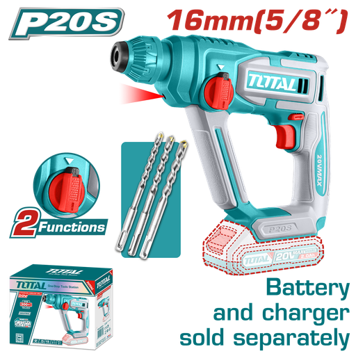 [TRHLI20168] TOTAL - TRHLI20168 - Perforateur sds-plus 20V - Ø16mm