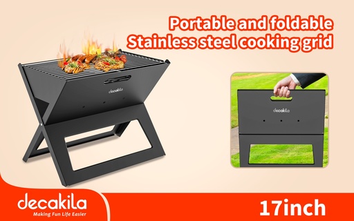 [KMCC014B] DECAKILA - KMCC014B - Portable charcoal grill