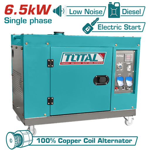 [TP265001] مولد ديزل كاتم للصوت 6.5kW