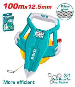 [TMTF131006] TOTAL - TMTF131006 - Décamètre en fibre - 100m