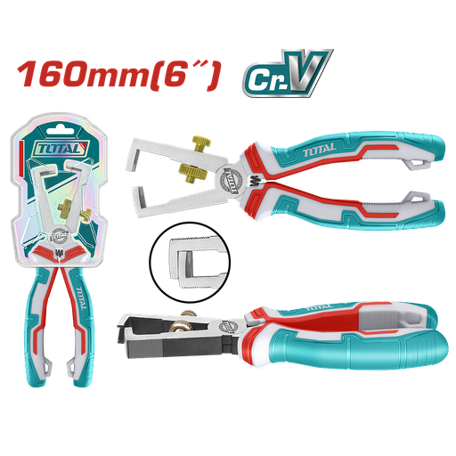 [THT25616] TOTAL - THT25616 - Pince à dénuder 6"