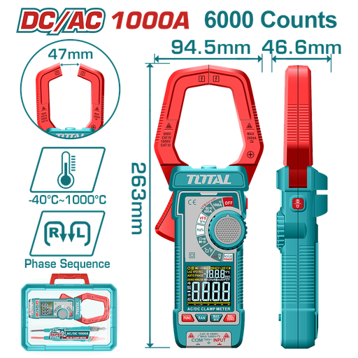 [TMT7610002] كلامب ميتر DC/AC