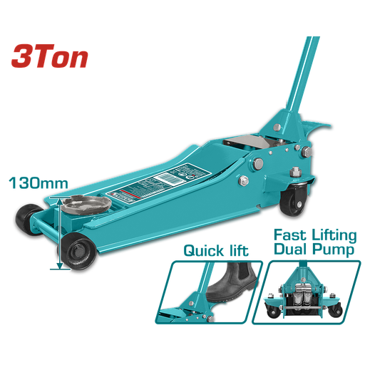 [THT108313] TOTAL - THT108313 - Cric hydraulique 3Ton