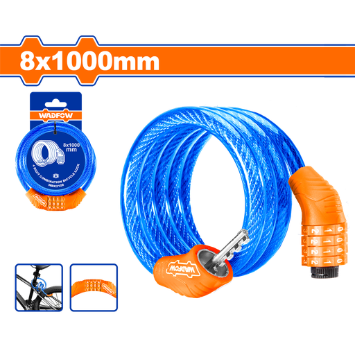 [WBK2108] WDF - WBK2108 - Verrou de vélo 8x1000mm