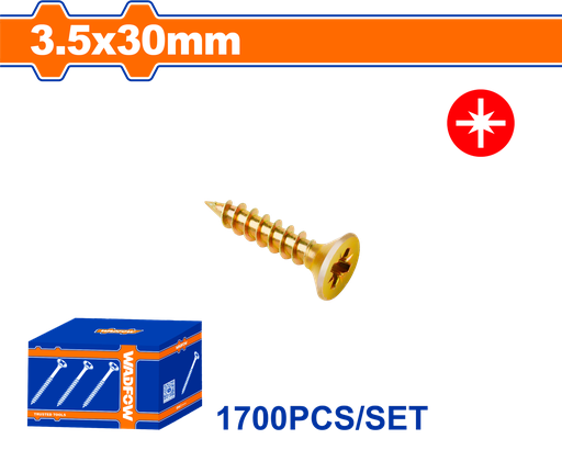 [WXS5511] برغي خشب مضغوط 3.5x30مم