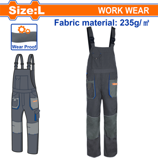 [WUN4805.L] WDF - WUN4805.L - Uniforme de travail taille L