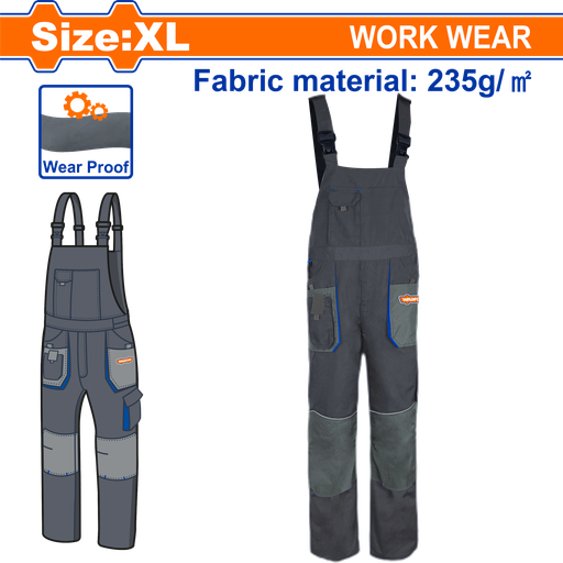 [WUN4805.XL] زي عمل مقاس XXL