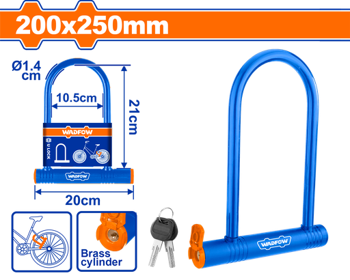 [WBK6125] WDF - WBK6125 - Cadenas en U pour vélo