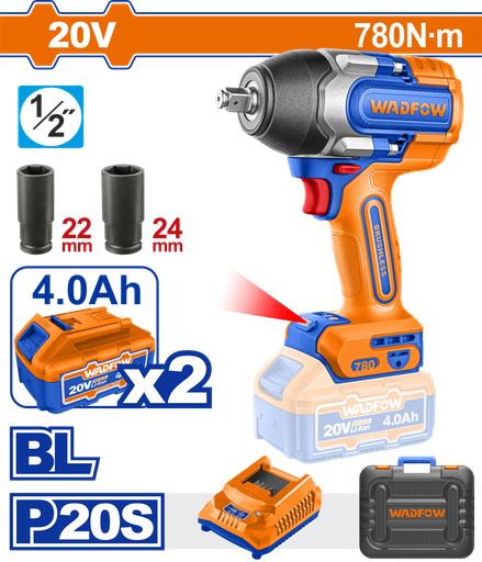 [WCD1B78] WDF - WCD1B78 - Cle a choc 1/2" - 20V 780Nm