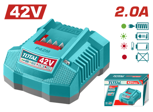 [TFCLI42021] TOTAL - TFCLI42021 - Chargeur batterie 42V - 2.0Ah