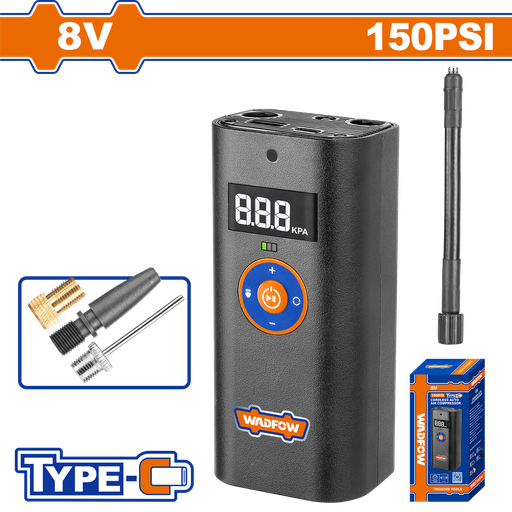 [WAAM572] منفاخ إطارات - 10Bar، 6L/min