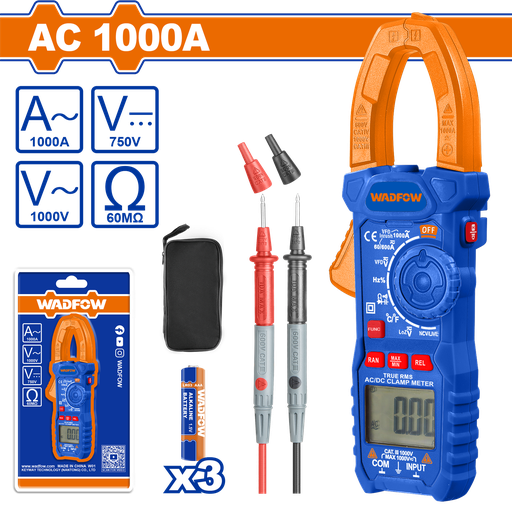 [WDM6508] كلامب ميتر AC 1000 فولت